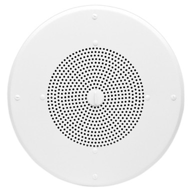 Valcom 8-in One-Way Secure Round Ceiling Speaker - V-1020C