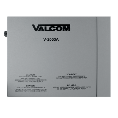 Valcom v-2006?a One Way 6ゾーンページコントロールwith Built in電源by Valcom w17b8b5 VALCOM V-2006A ONE-WAY ALL CALL PAGE CONTROL WITH BUILT-IN POWER
