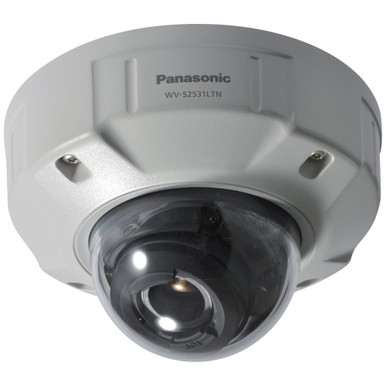 Panasonic WV-S2531LTN 1080p IR Vandal Outdoor Dome IP Camera