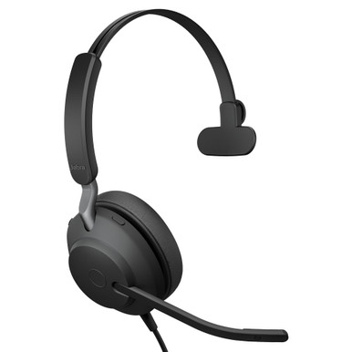 Jabra Evolve 2 40 新品未使用 Jabra Evolve2 40 SE Binaural Wired Headset, USB Type C