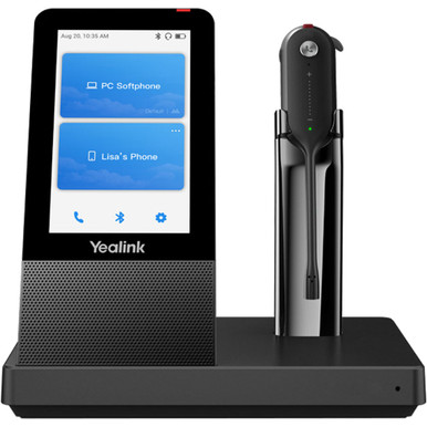 Yealink WH67 Microsoft Teams Convertible DECT & Bluetooth Wireless Headset WH67-Teams