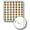 Walnut Pre Finished Wood Screw Caps- 1/2