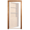 InvisiDoor Trim Molding Unfinished Red Oak