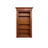 InvisiDoor Book Case OAD 35"w x 79"h 8"d, Unfinished Maple