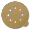 5\" Abrasive Disc 100 Grit Gold PSA Disc w/Tab 8-Hole 5\" Abrasive Disc 100 Grit Gold PSA Disc w/Tab 8-Hole