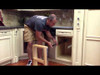 Double 35 Qt. Top Mount Wood Pull Out Containers 1.5" Face Frame