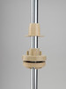 Full Round, Banded Wood, 2 Shelf Susan, 32"