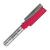 Carbide Router Bit, Straight, 1/4in Shank, 7/16in Dia, 1in Height, 2 Flutes