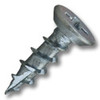 Zinc Phillips Flat Undercut Head Coarse Thread Type 17 Pt 6x1/2"