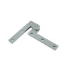 3 7/8'' x 5/8'' x 1/4'' Hinge, Satin Nickel