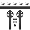 QG Flat Rail Hook Strap Kit w/5\" wheel, Black QG Flat Rail Hook Strap Kit w/5\" wheel, Black