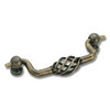 Birdcage Swing Pull 96mm cc Weathered Brass