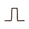 QG 48'' Plastic Channel for Wooden Doors, Brown