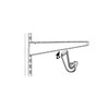 16 In. Shelf Bracket, For Modular Closet System 16 In. Shelf Bracket, For Modular Closet System
