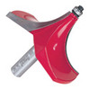 Industrial Carbide Beading Bit 3-1/2in Dia x 3/8in Bearing Dia x 1-3/4in Height x 1-1/2in Curve Radi