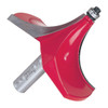 Industrial Carbide Beading Bit 3-1/2in Dia x 3/8in Bearing Dia x 1-3/4in Height x 1-1/2in Curve Radi