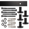 Bifold Barn Single Door Hardware Kit, Top Mount, with 6 ft. Rail