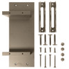 Quiet Glide WIDE Outside Curve Assembly, Satin Nickel Quiet Glide WIDE Outside Curve Assembly, Satin Nickel