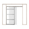 Rocket Pocket Door Frame Kit 28"x80", Single Door