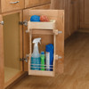 Wood Door Mount Sink Cabinet Organizer