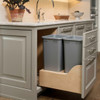 Wood Pullout Waste Container w/ Soft-Close