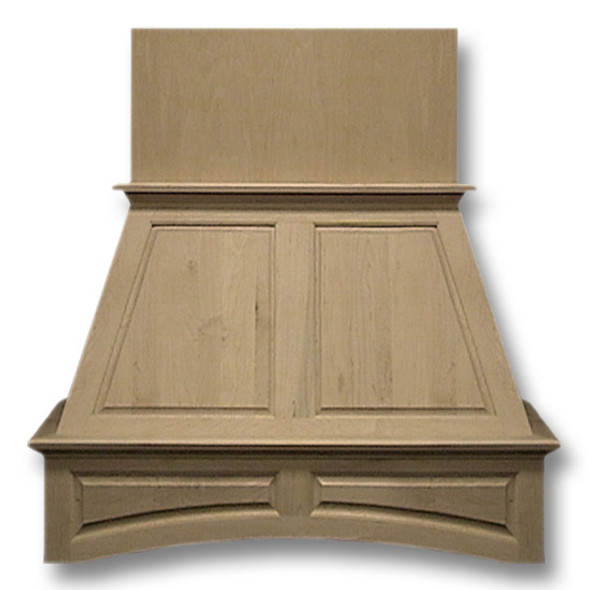 Peninsula Wood Hood 36in Double Panel Island Maple