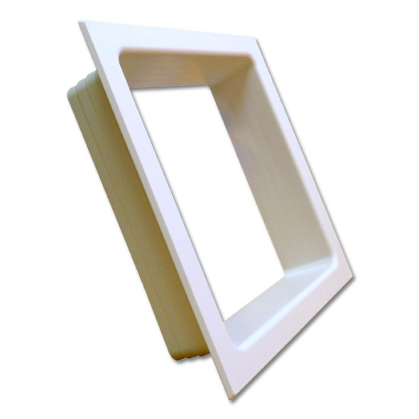 Electric Trim Ring Double White Electric Trim Ring Double White