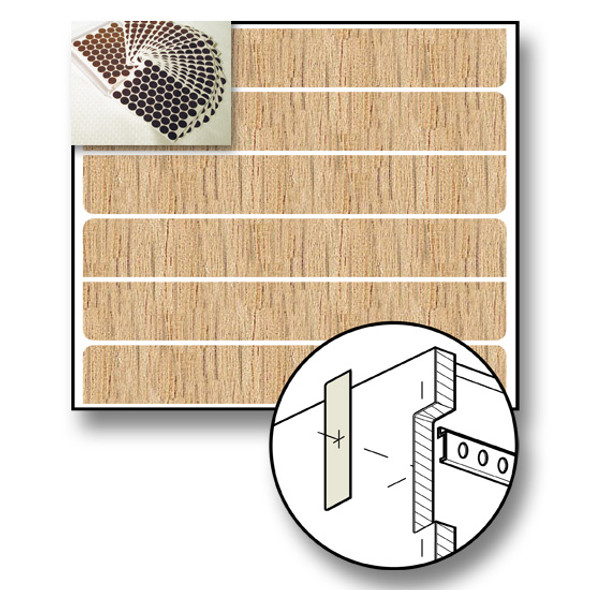 Fastcap Red Oak Unfinished Wood (Par 5.5) 3/4\" x 5-1/2 Fastcap Red Oak Unfinished Wood (Par 5.5) 3/4\" x 5-1/2