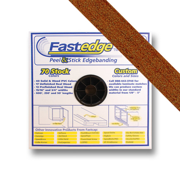 Fuji Cherry PVC Edgebanding- 15/16in PSA, 250ft Roll