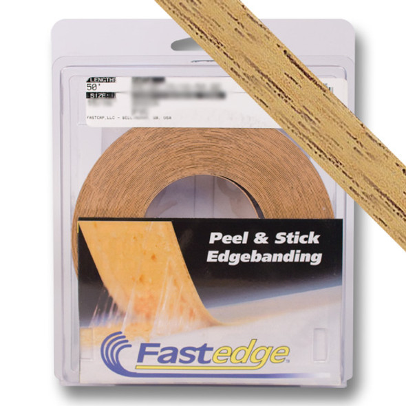Golden Oak PVC Edgebanding- 15/16in PSA, 50ft Roll