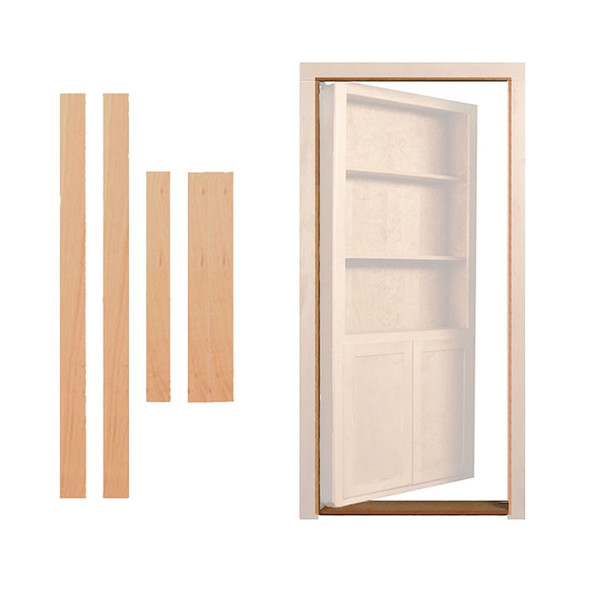 InvisiDoor Inswing Jamb/Threshold, Unfinished Cherry