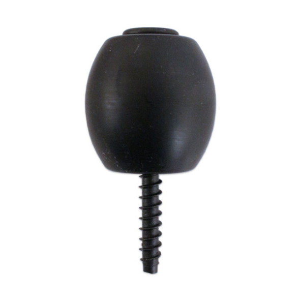 QG Black Rolling Center Guide Kit (Optional - for doors with rough surfaces)