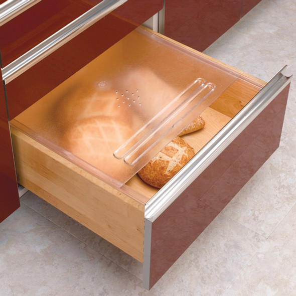 Bread Drawer Cover Kit, Clear Polymer, 16\" Bread Drawer Cover Kit, Clear Polymer, 16\"