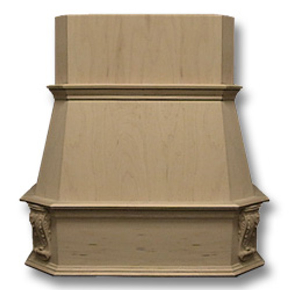 Wall Wood Hood 42in Victorian Maple