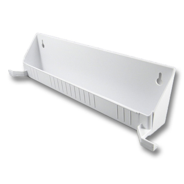 Sink Front Tray, White Polymer, 14\" Sink Front Tray, White Polymer, 14\"
