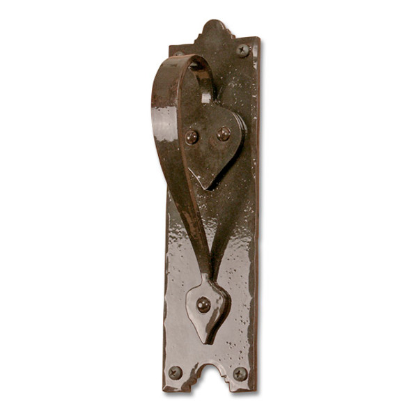 QG Hand Forged Handle Design #4, Oil Rubbed Bronze QG Hand Forged Handle Design #4, Oil Rubbed Bronze
