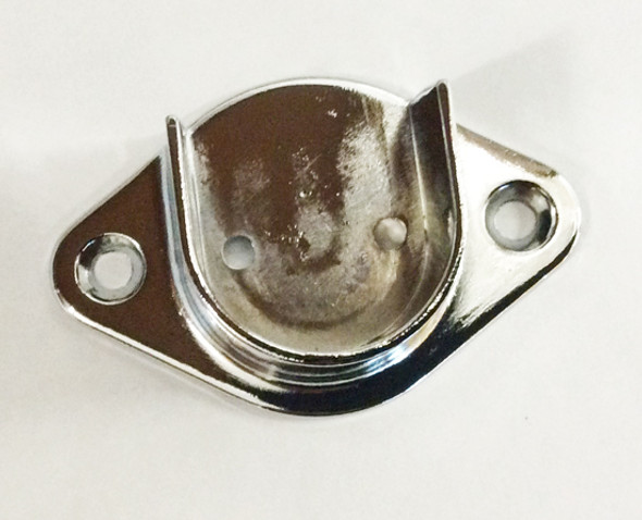 Closet Open Flange for 1" or 1-1/16" dia. Tube Polished Chrome Closet Open Flange for 1" or 1-1/16" dia. Tube Polished Chrome