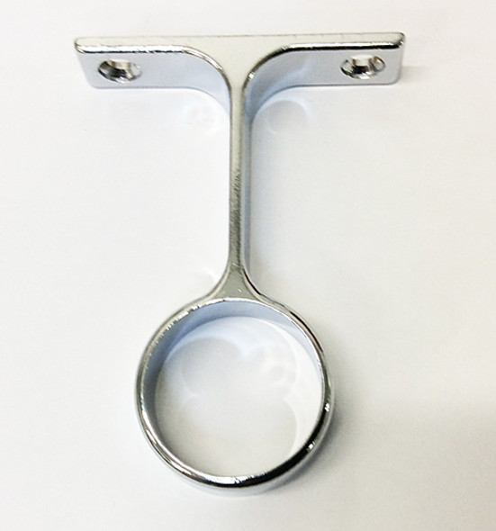 Closet Rod Center Support for 1-1/16\" Rod, Screw on, Polished Chrome Closet Rod Center Support for 1-1/16\" Rod, Screw on, Polished Chrome
