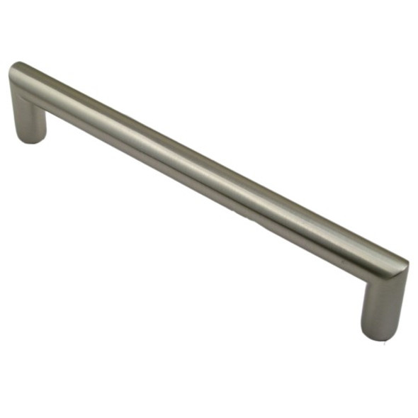 Satin Nickel 7\" CC Round Modern Pull Satin Nickel 7\" CC Round Modern Pull