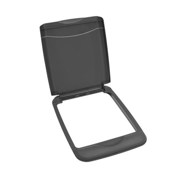 35 Qt. Waste Container Lid Black Polymer 35 Qt. Waste Container Lid Black Polymer
