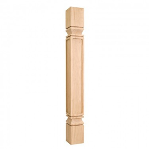 Square Mission Post 3-3/4 x 3-3/4" x 35-1/2", Cherry Square Mission Post 3-3/4 x 3-3/4" x 35-1/2", Cherry