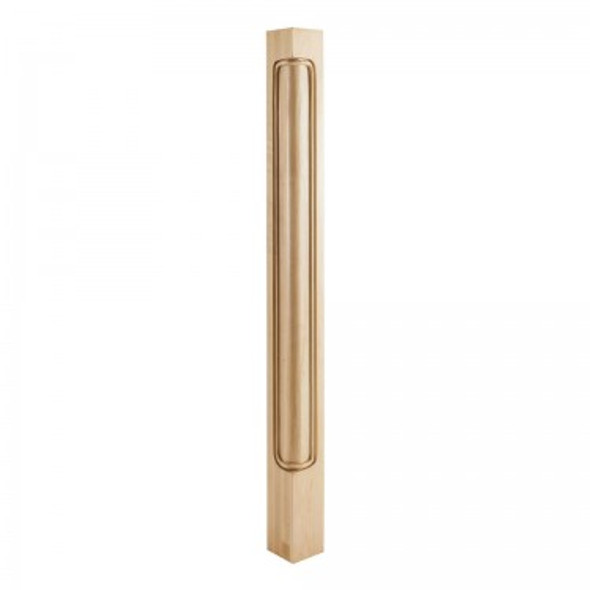 Traditional Corner Post 2-3/4" x 2-3/4" x 35-1/2", Oak