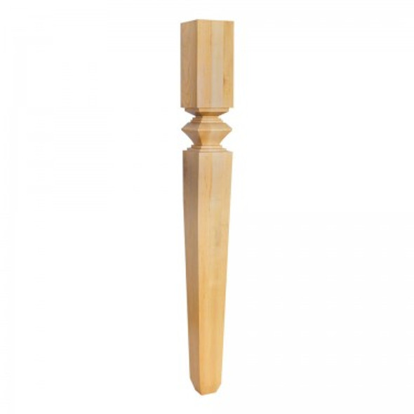 Modern Classic Wood Post (Island Leg) 3-3/4" x 3-3/4" x 35-1/2", Maple