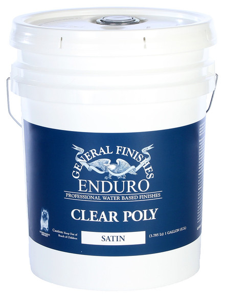 Clear Poly, Semi-Gloss, 5-Gallon