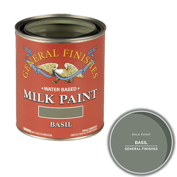MILK PAINTS, BASIL, Pints