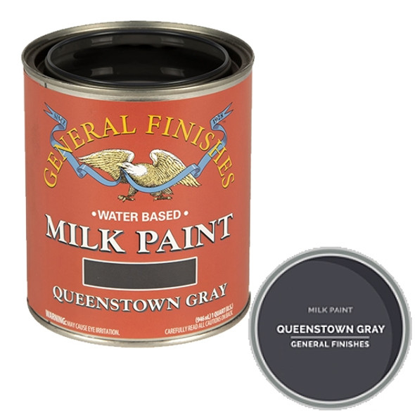 MILK PAINTS, QUEENSTOWN GRAY, Quart