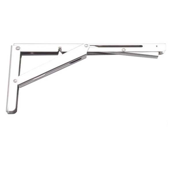 Stainless Steel Folding Bracket, 440 Lb. Capacity