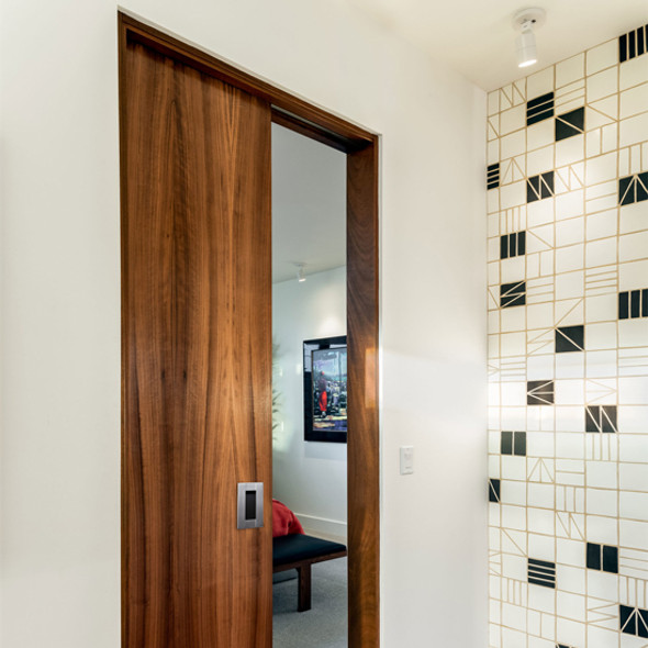 Sugatsune Surface Mount Sliding Pocket Door System Kit