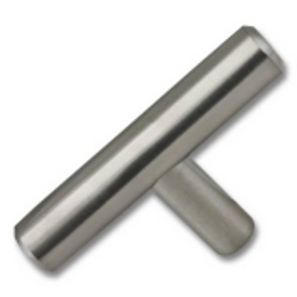Bar Knob Stainless Steel 2-3/8" OL x 12mm Dia Bar Knob Stainless Steel 2-3/8" OL x 12mm Dia
