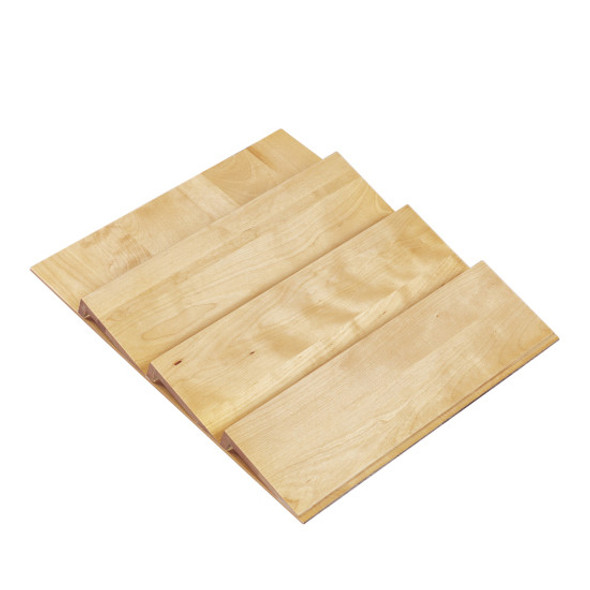 Wood Trim-to-Fit Spice Drawer Insert Organizer Wood Trim-to-Fit Spice Drawer Insert Organizer